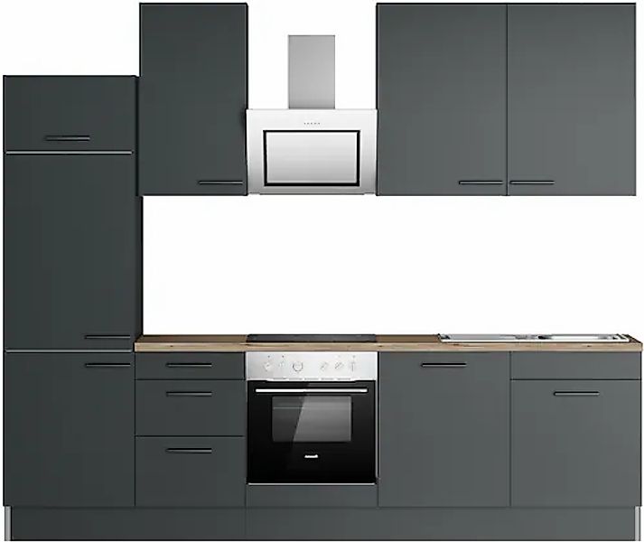 OPTIFIT Küchenzeile »Fiona« Breite 290 cm, mit Hanseatic-E-Geräten, in Prem günstig online kaufen