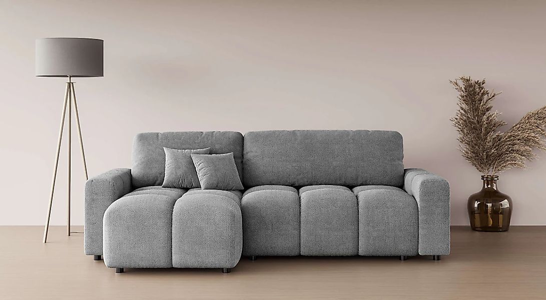 Home affaire Ecksofa "FELICI, Schlafsofa 233cm, L-Form mit Recamiere beidse günstig online kaufen