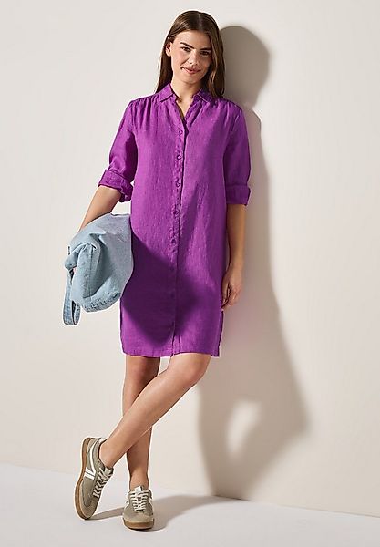 CECIL Blusenkleid aus Leinen und mit 3/4-Arm günstig online kaufen