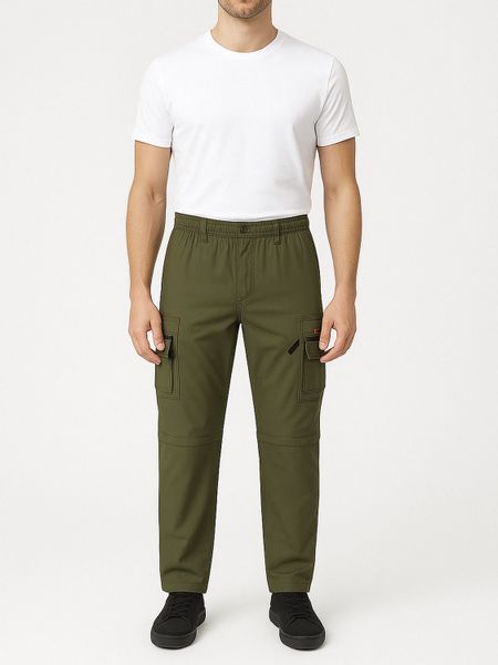 YSROMA Cargohose Zip-Off Beine, elastischer Bund, günstig online kaufen