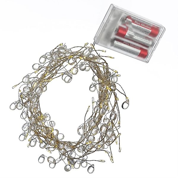 MARELIDA LED-Lichterkette Diamant Cluster Dekolichterkette mit günstig online kaufen