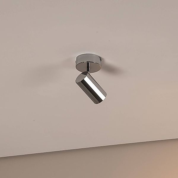 Deckenstrahler Oktano, chromfarben, Länge 13 cm, Metall günstig online kaufen