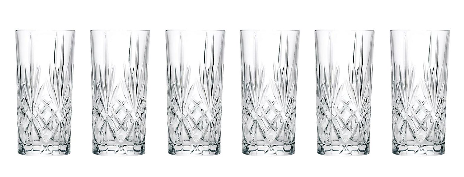 RCR Italia Longdrinkglas 6er-Set 36cl MELODIA günstig online kaufen