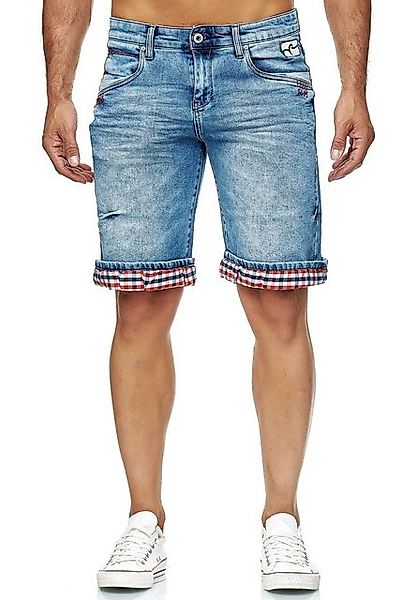 Rusty Neal Shorts Noxon mit tollem Karo-Detail günstig online kaufen