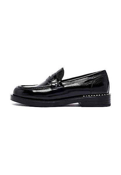 Derimod Maskuline Loafer aus Lackleder Loafer günstig online kaufen