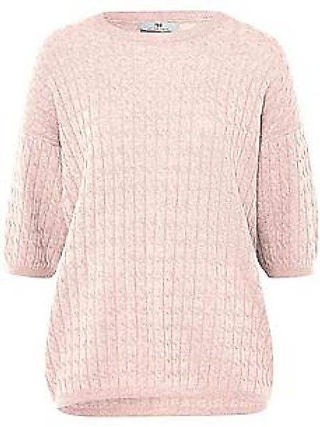 Rundhals-Pullover Peter Hahn rosé günstig online kaufen