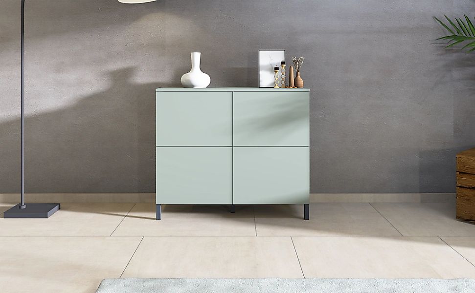 borchardt Möbel Kommode "Haama" Drucköffner (Push-To-Open), höhenverstellba günstig online kaufen