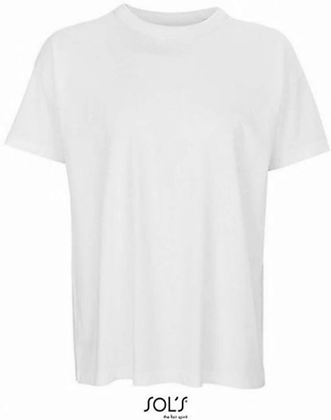 SOLS Rundhalsshirt Men´s Boxy Oversized T-Shirt - Gekämmte Bio-Baumwolle günstig online kaufen