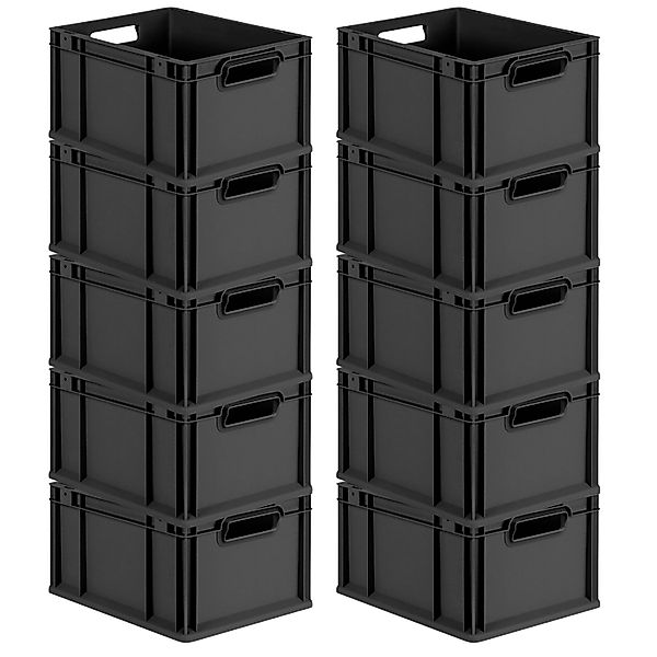 PROREGAL SparSet 10x Eurobox Nextgen Grip HxBxT 22x30x40cm 20 Liter Griffe günstig online kaufen