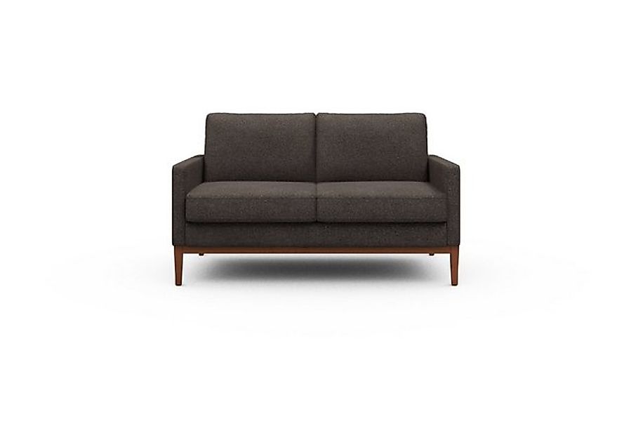 moebelfaktor Sofa Bodo 2-Sitzer, Retro-Design, elegante Linien, stabile Hol günstig online kaufen