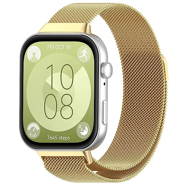 Wigento Smartwatch-Armband Milanese Metal Smart Watch Arm Band für Huawei W günstig online kaufen