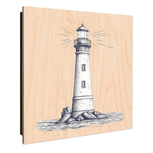 Banjado Schlüsselkasten Holz 30x30cm Schwarz Scharnier Rechts 50 Haken Desi günstig online kaufen