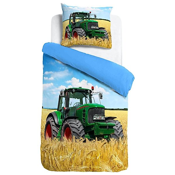 ESPiCO Kinderbettwäsche Traktor, Renforcé, 2 teilig, günstig online kaufen