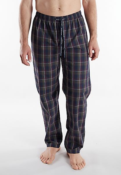 TOM TAILOR Pyjamahose "Milos" mit elastischem Bund, Kordelzug, kariert günstig online kaufen