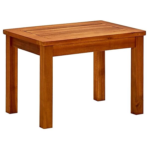 vidaXL Garten-Couchtisch 50x35x36 cm Massivholz Akazie 316398 günstig online kaufen