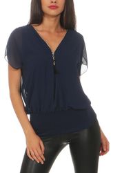 malito more than fashion Chiffonbluse 6298 günstig online kaufen
