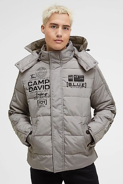 CAMP DAVID Winterjacke, mit Kapuze, mit abtrennbarer Kapuze günstig online kaufen