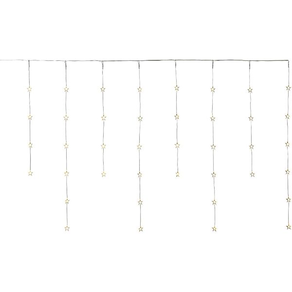 Lichtervorhang Sterne Warmweiß 40 LEDs günstig online kaufen