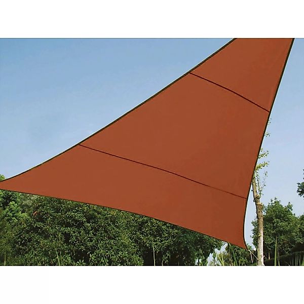 Sonnensegel Terrakotta Dreieckig  3,6 x 3,6 m x 3,6 m günstig online kaufen