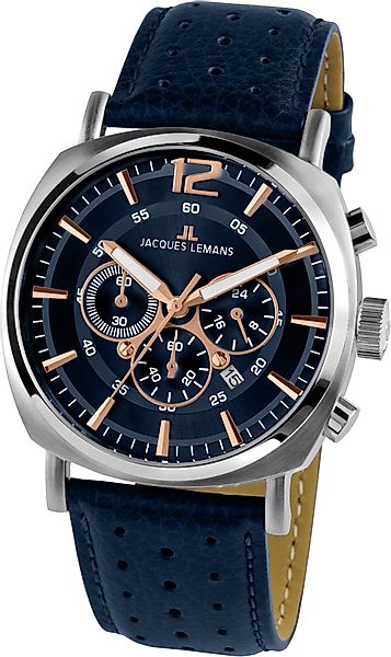 Jacques Lemans Chronograph Lugano 1-1645I, Quarzuhr, günstig online kaufen