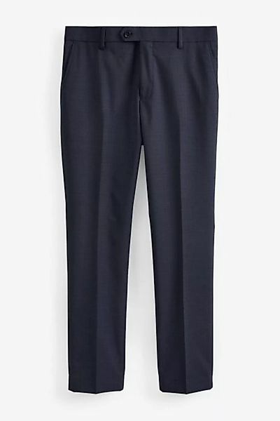 Next Anzughose Strukturierter Anzug aus Wolle, Slim Fit: Hose (1-tlg) günstig online kaufen