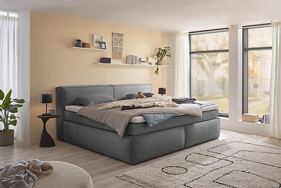 ED EXCITING DESIGN Boxspringbett »Sandon, Familienbett erhältlich in der Gr günstig online kaufen