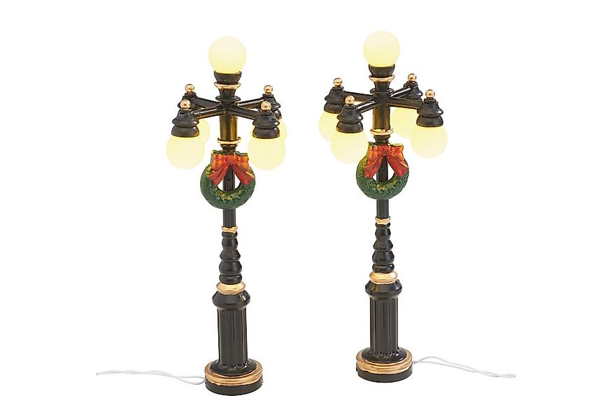 VBS Dekofigur Straßenlaterne X-Mas (2 St), 2 Stück günstig online kaufen