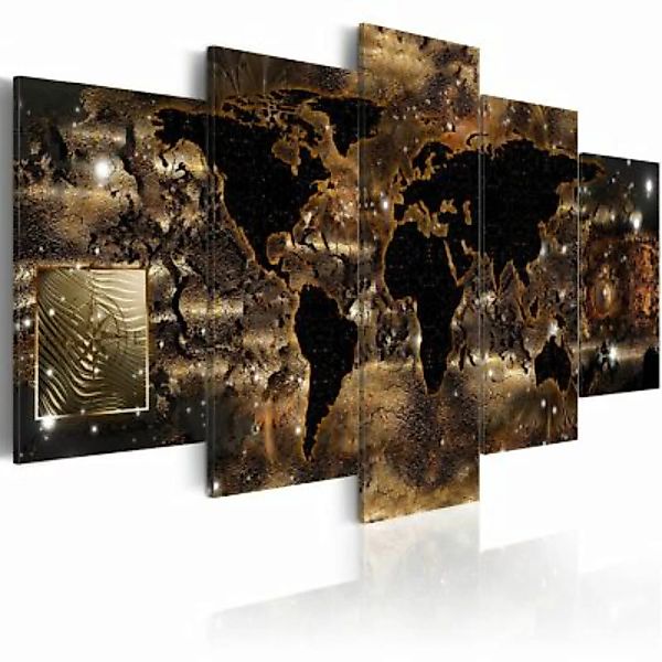 artgeist Wandbild World of bronze braun/schwarz Gr. 200 x 100 günstig online kaufen