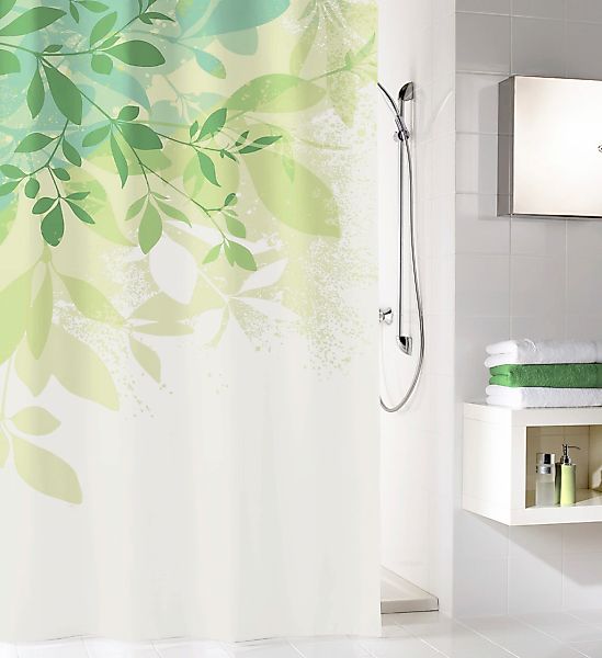 Kleine Wolke Duschvorhang "Floresta" Breite 240 cm 1 Stk. tlg. mit Beschwer günstig online kaufen