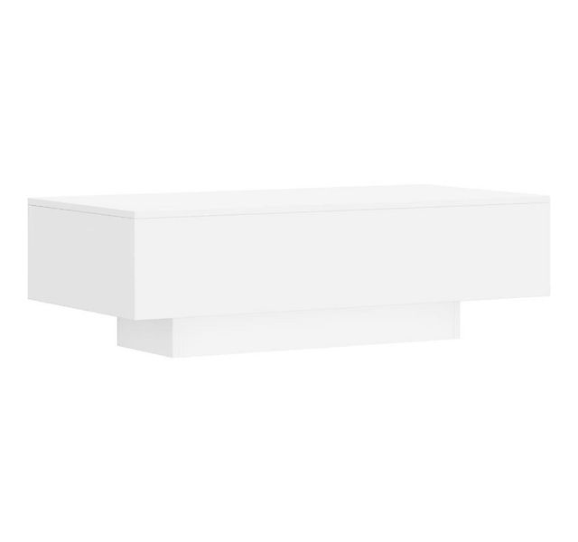 vidaXL Couchtisch Couchtisch Weiß 100x49,5x31 cm Spanplatte Sofatisch Beist günstig online kaufen