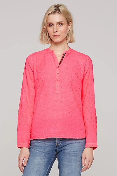 SOCCX Langarmbluse, im Turn-Up-Look günstig online kaufen