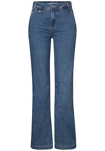 STREET ONE 5-Pocket-Jeans Wide Leg Jeans günstig online kaufen