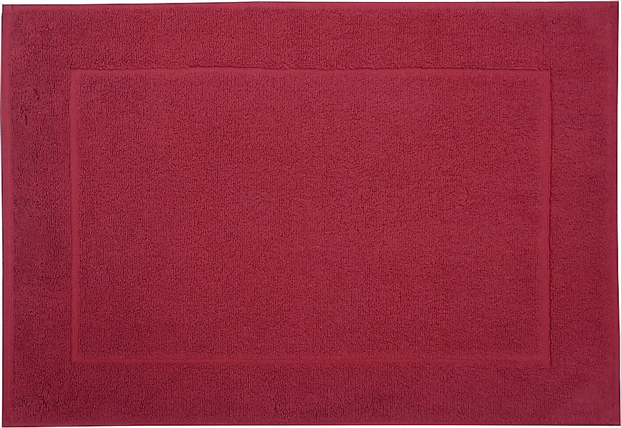 framsohn frottier Badematte "Uni Basic Hotelmatte" Höhe 11 mm beidseitig nu günstig online kaufen
