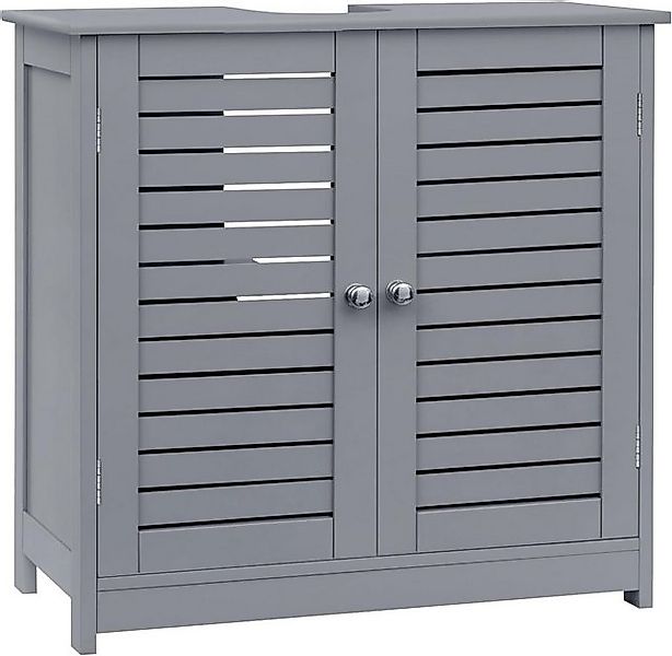 EUGAD Waschbeckenunterschrank (1-St) Unterschrank 60x30x60 cm mit 2 Türe Gr günstig online kaufen