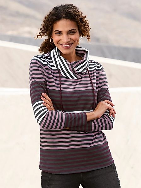 Casual Looks Langarmshirt "Sweatshirt", (1 tlg.) günstig online kaufen