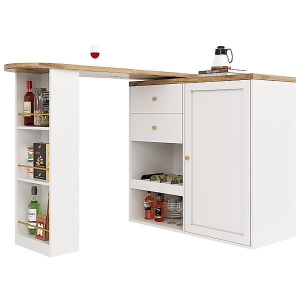 MODFU Bartisch 360° drehbare (drehbar Sideboard, günstig online kaufen