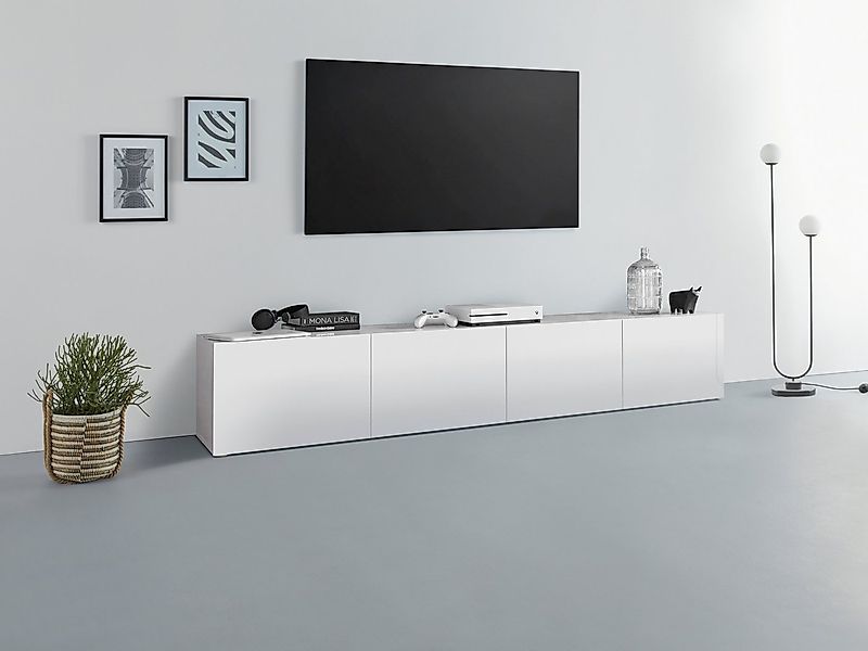 borchardt Möbel Lowboard Sophia, TV-Schrank mit 4 Türen, hängend oder stehe günstig online kaufen