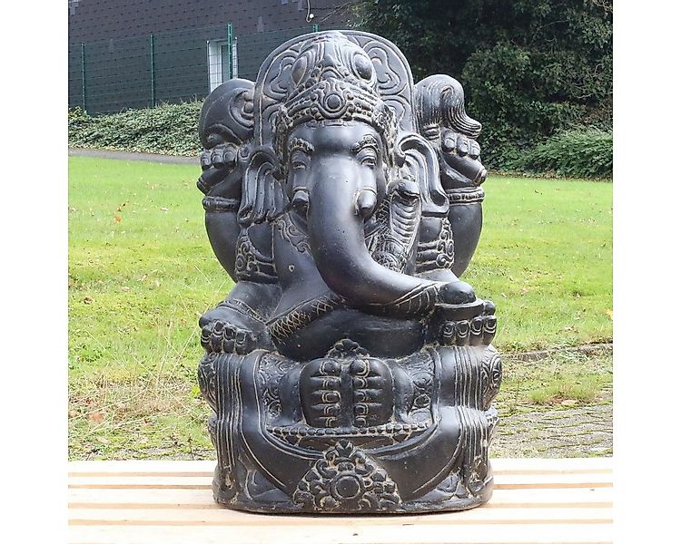 Oriental Galerie Dekofigur Ganesha Figur Gartenskulptur Beton GRC 84 cm (1 günstig online kaufen