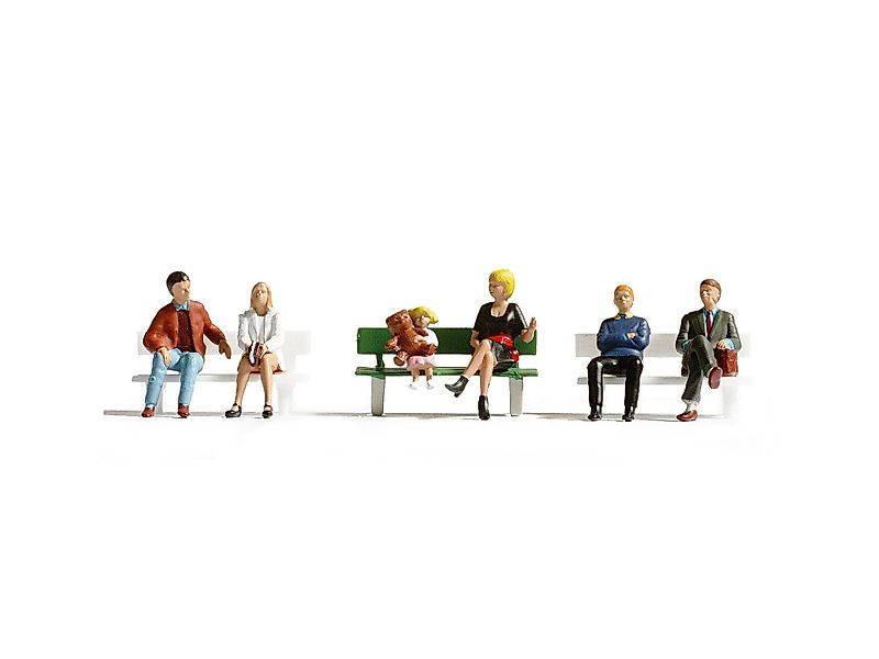 NOCH Dekofigur Sitzende, Kunstfigur Set mit günstig online kaufen