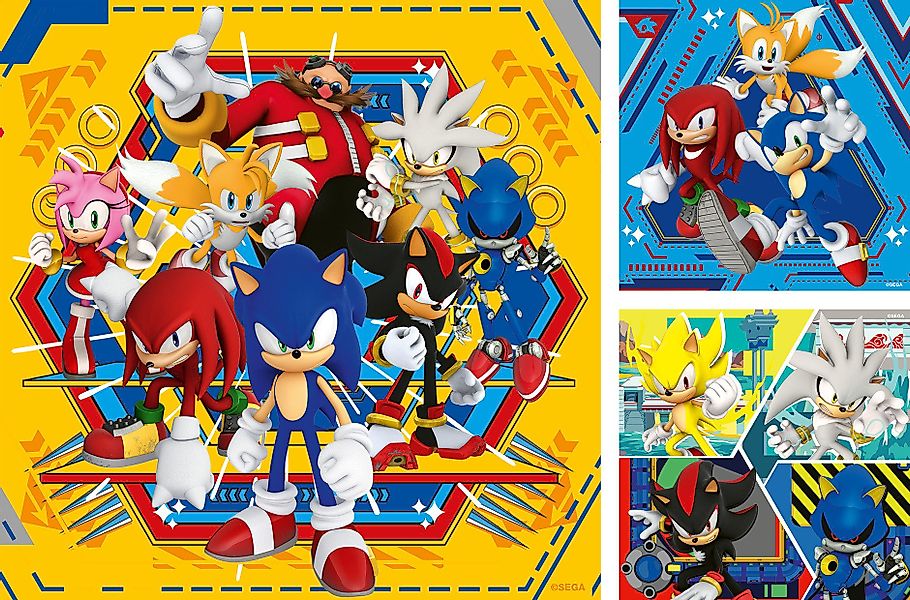 Ravensburger Puzzle Die Abenteuer von Sonic, günstig online kaufen