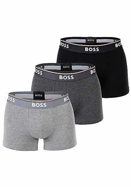 BOSS Boxer "TRUNK 3 PACK", (3 St.), BOSS Schriftzug auf dem Bund günstig online kaufen