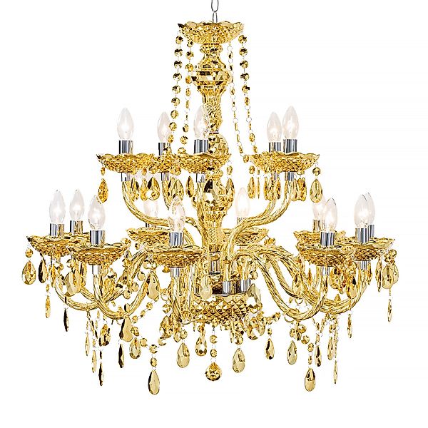 riess-ambiente Kronleuchter CRYSTAL 80cm gold, ohne günstig online kaufen