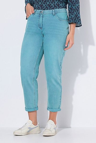Ulla Popken Regular-fit-Jeans Boyfriend-Jeans Stretchdenim weites Bein günstig online kaufen
