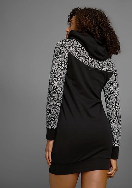 KangaROOS Sweatkleid, Mini-Länge, sportlicher Stil, aus Baumwolle, langärml günstig online kaufen