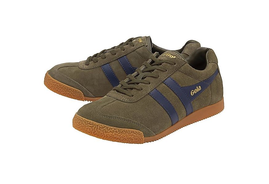Gola Harrier Suede khakibraun/navy Herren Sneaker günstig online kaufen
