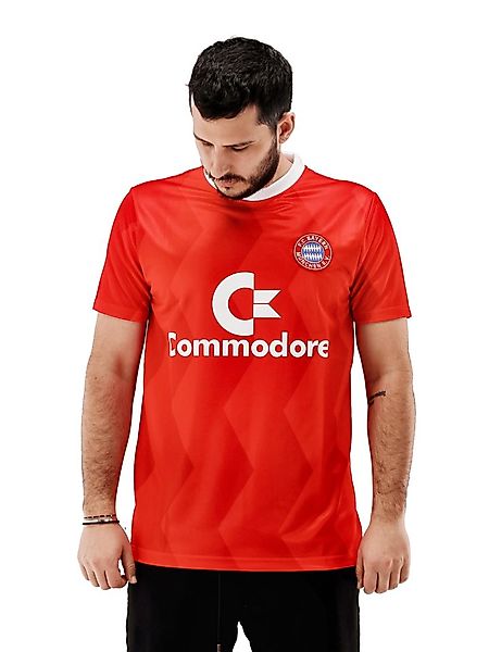 COPA T-Shirt FC Bayern München Retro Trikot 1988-89 Rot I Fußball I Größe M günstig online kaufen