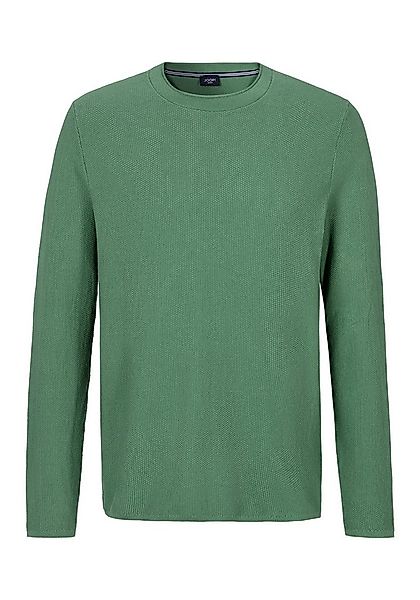Joop Jeans Rundhalspullover Hajon mit Strukturmuster günstig online kaufen