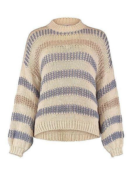 HaILY’S Strickpullover Hailys Strickpullover Jo44sie beige/denim S/M günstig online kaufen