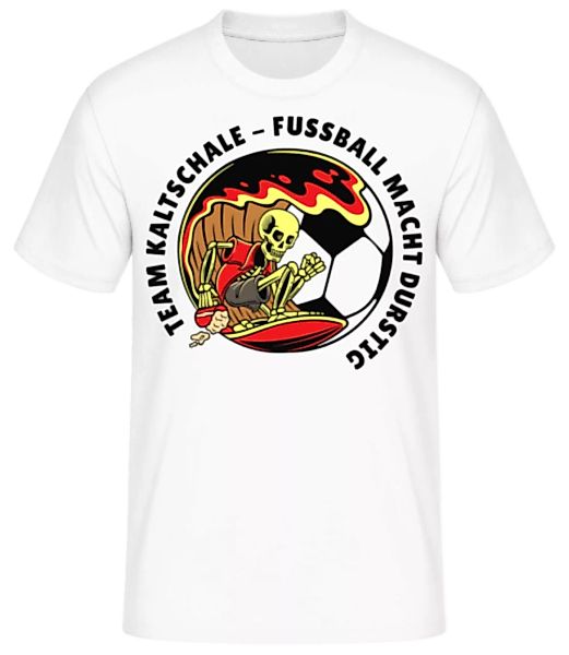 Team Kaltschale Durstig · Männer Basic T-Shirt günstig online kaufen