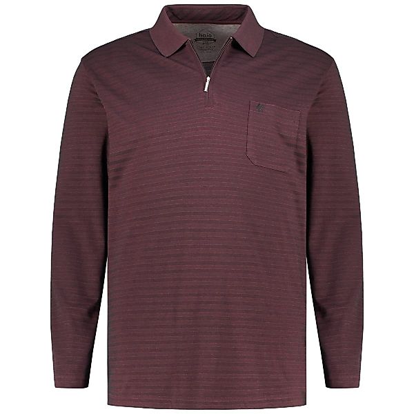 Hajo Basic-Poloshirt Farbe beere Größe: 6XL günstig online kaufen